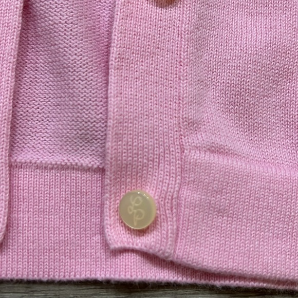 Lilly Pulitzer pink girls cardigan size L 8-10 - Picture 3 of 9